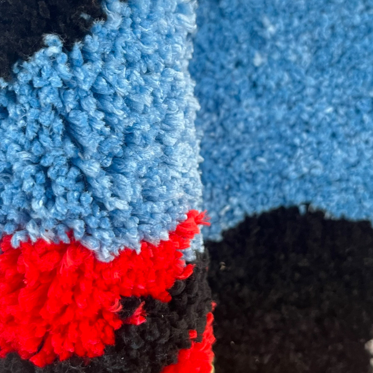 Heart Flame Car Tufted Rug