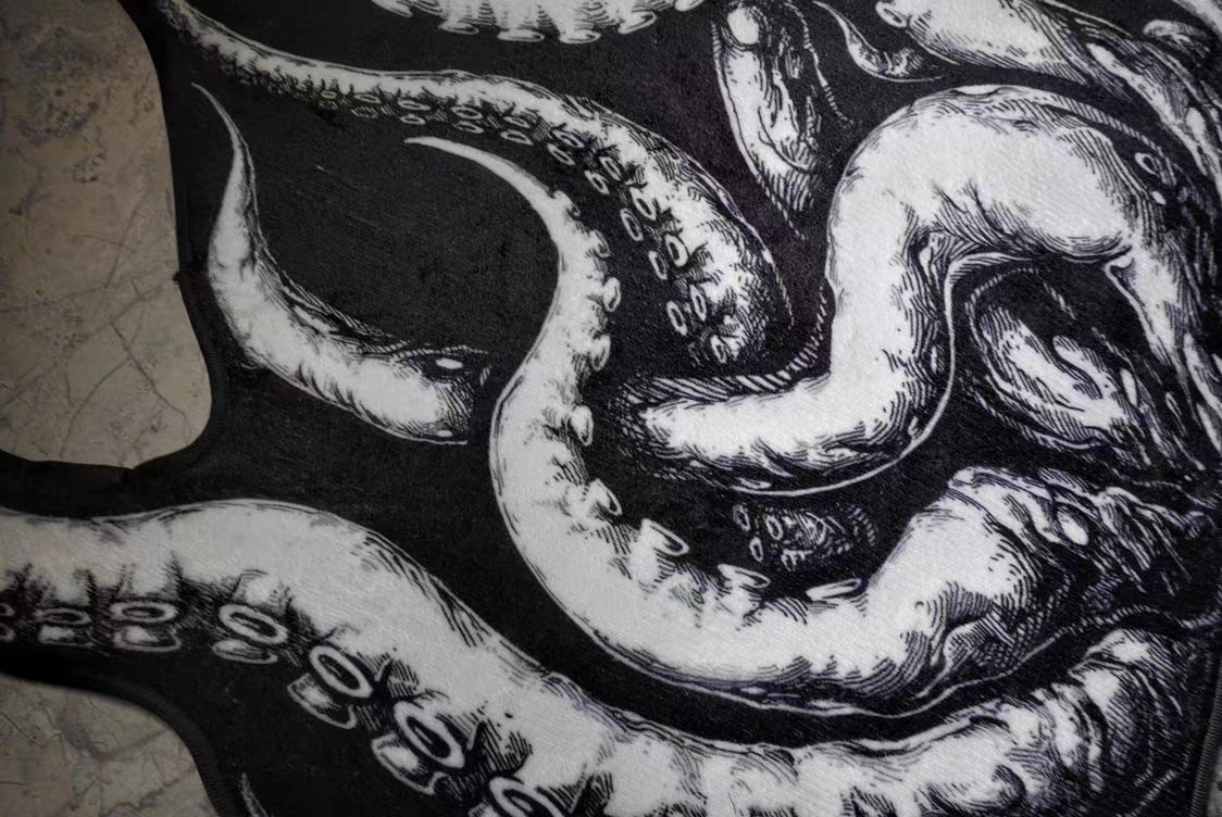 Gothic Octopus tentacles Carpet