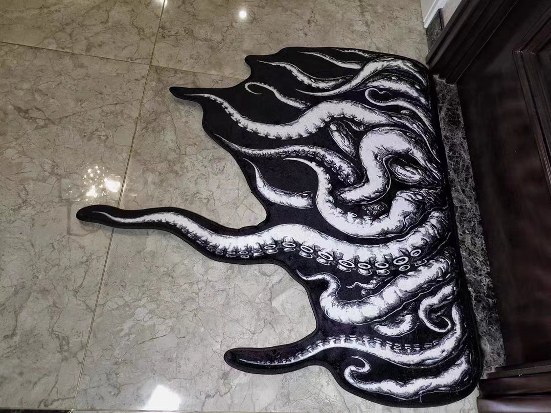 Gothic Octopus tentacles Carpet